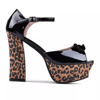 Женские повседневные босоножки черные Tendenz