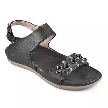 Женские повседневные босоножки черные Tendenz