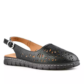 Женские повседневные босоножки черные Tendenz