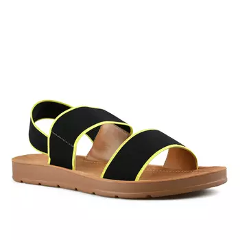 Женские повседневные босоножки черные Tendenz