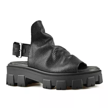 Женские повседневные босоножки черные Tendenz