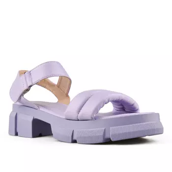 Женские повседневные босоножки фиолетового цвета Tendenz