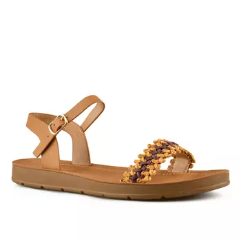 Женские повседневные босоножки коричневого цвета Tendenz