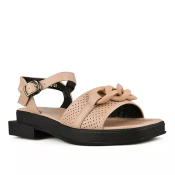 Женские повседневные босоножки коричневого цвета Tendenz