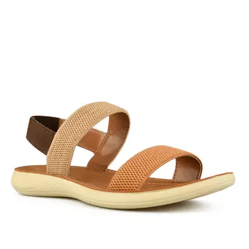 Женские повседневные босоножки коричневого цвета Tendenz