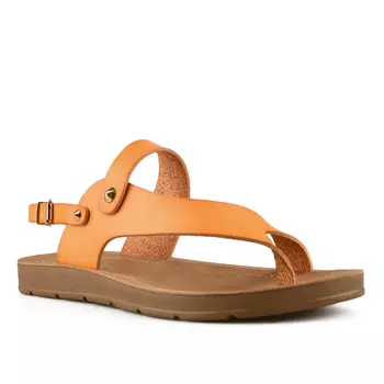 Женские повседневные босоножки коричневого цвета Tendenz