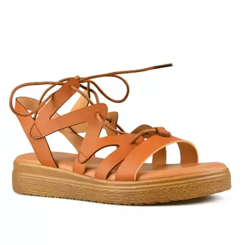 Женские повседневные босоножки коричневого цвета Tendenz