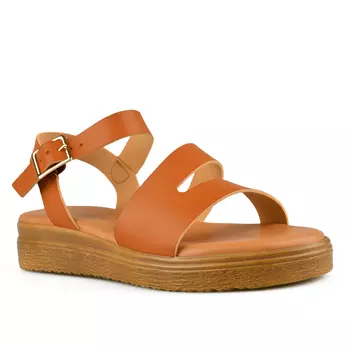 Женские повседневные босоножки коричневого цвета Tendenz