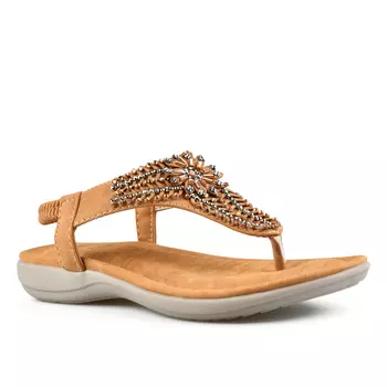 Женские повседневные босоножки коричневого цвета Tendenz