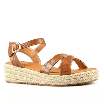 Женские повседневные босоножки коричневого цвета Tendenz