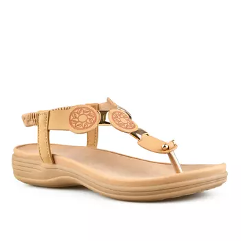 Женские повседневные босоножки коричневого цвета Tendenz