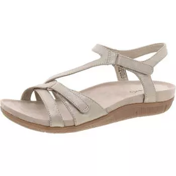 Женские повседневные босоножки на танкетке с мягкой стелькой Jaxen Baretraps, цвет champagne