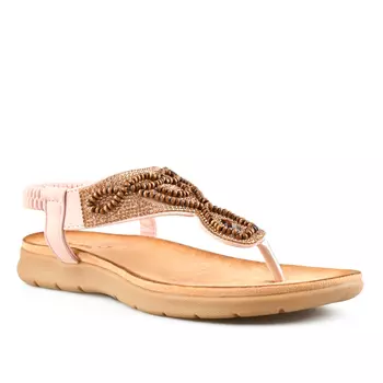 Женские повседневные босоножки розовые Tendenz