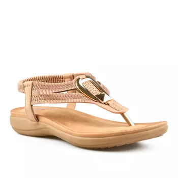 Женские повседневные босоножки розовые Tendenz