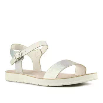 Женские повседневные босоножки серебристого цвета Tendenz