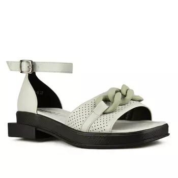 Женские повседневные босоножки зеленые Tendenz