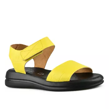 Женские повседневные босоножки желтые Tendenz