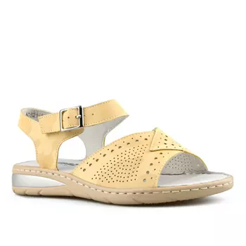 Женские повседневные босоножки желтые Tendenz