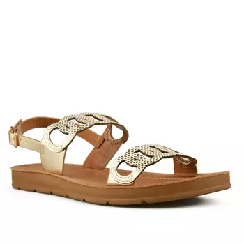 Женские повседневные босоножки золотого цвета Tendenz