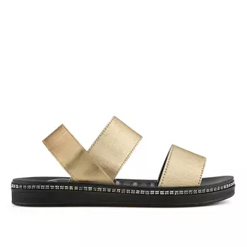 Женские повседневные босоножки золотого цвета Tendenz