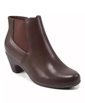 Женские повседневные ботильоны Caelan с круглым носком Easy Spirit, коричневый