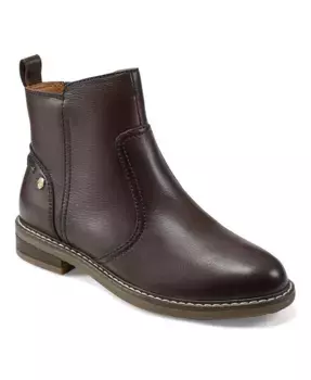 Женские повседневные ботильоны Eflex Juna на устойчивом каблуке Easy Spirit, коричневый