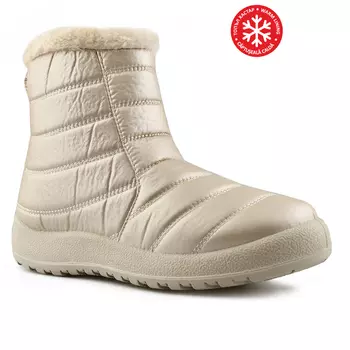 Женские повседневные ботинки бежевого цвета на теплой подкладке Tendenz