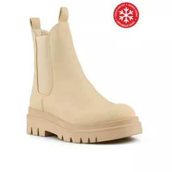 Женские повседневные ботинки бежевого цвета на теплой подкладке Tendenz