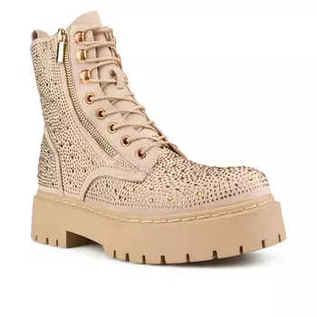 Женские повседневные ботинки бежевого цвета Tendenz