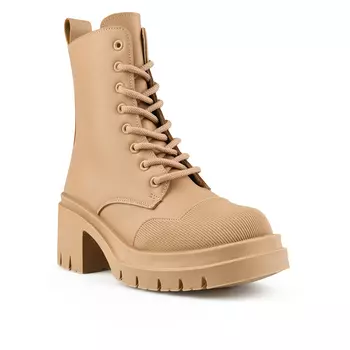 Женские повседневные ботинки бежевого цвета Tendenz