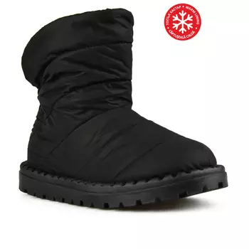 Женские повседневные ботинки черные на теплой подкладке Tendenz