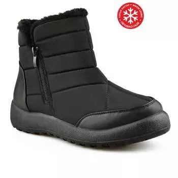 Женские повседневные ботинки черные на теплой подкладке Tendenz