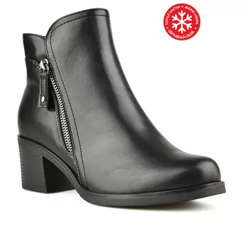 Женские повседневные ботинки черные на теплой подкладке Tendenz