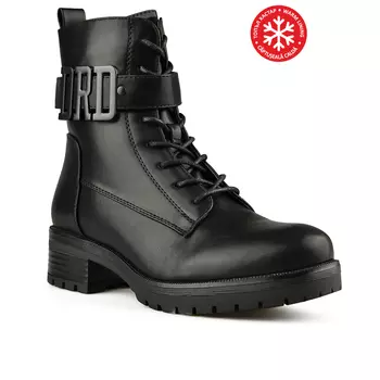 Женские повседневные ботинки черные на теплой подкладке Tendenz