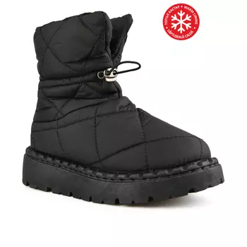 Женские повседневные ботинки черные на теплой подкладке Tendenz