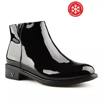 Женские повседневные ботинки черные на теплой подкладке Tendenz