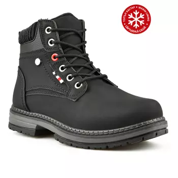 Женские повседневные ботинки черные на теплой подкладке Tendenz