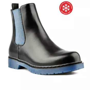 Женские повседневные ботинки черные на теплой подкладке Tendenz