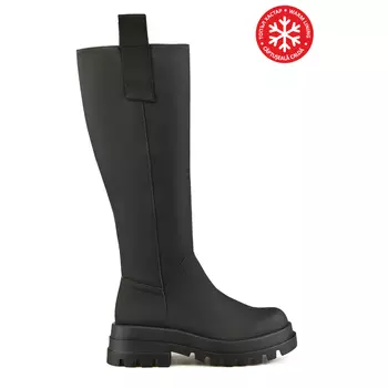 Женские повседневные ботинки черные на теплой подкладке Tendenz