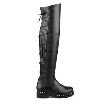 Женские повседневные ботинки черные Tendenz