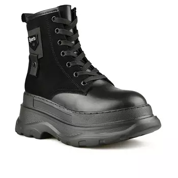 Женские повседневные ботинки черные Tendenz