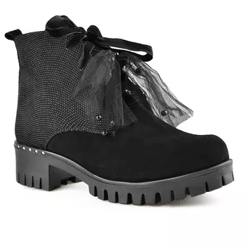 Женские повседневные ботинки черные Tendenz