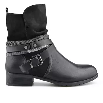 Женские повседневные ботинки черные Tendenz