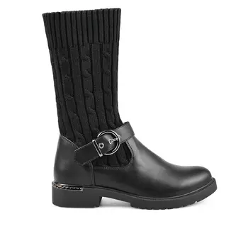 Женские повседневные ботинки черные Tendenz