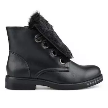 Женские повседневные ботинки черные Tendenz