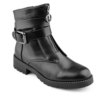 Женские повседневные ботинки черные Tendenz