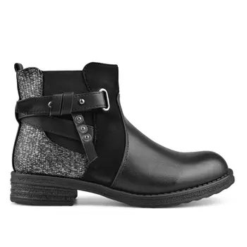 Женские повседневные ботинки черные Tendenz