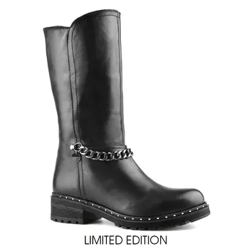 Женские повседневные ботинки черные Tendenz