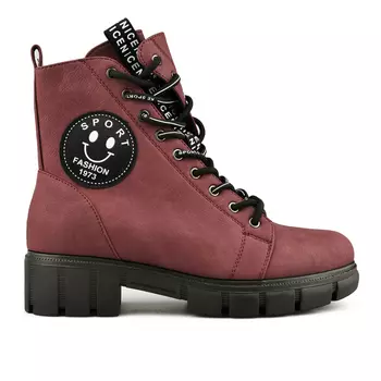 Женские повседневные ботинки красные Tendenz