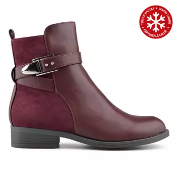 Женские повседневные ботинки красные Tendenz